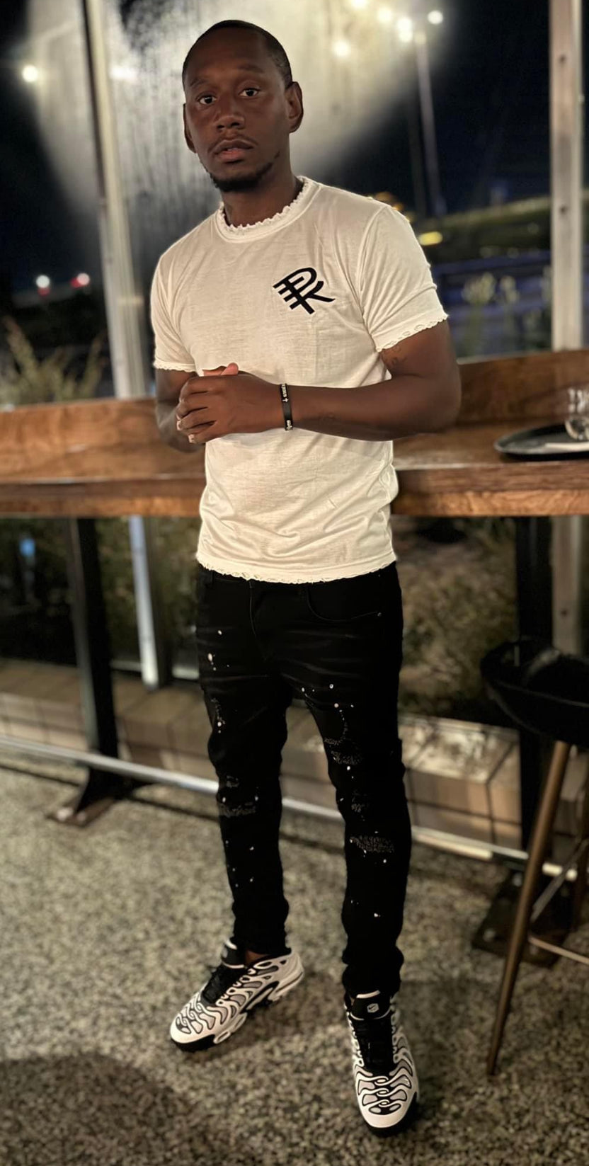 Adult They Not Like US Distressed T-Shirt