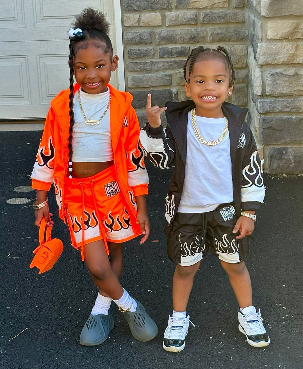 youth shorts fire sets
