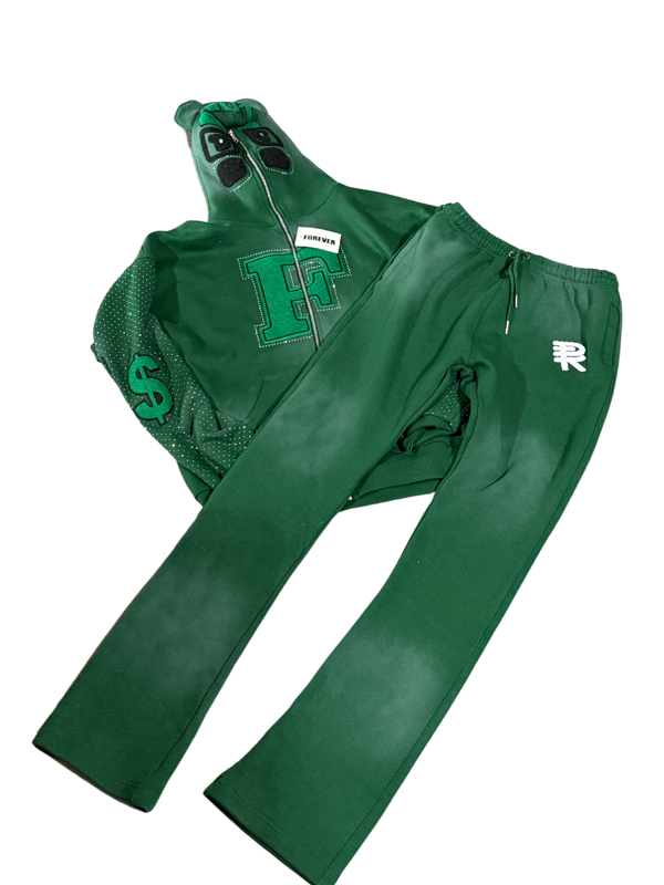 Adults Full Zip Hoodie Sets